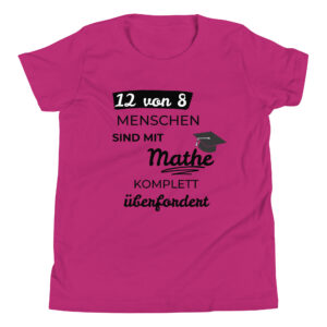 Kinder-T-Shirt “12 von 8 Menschen …”